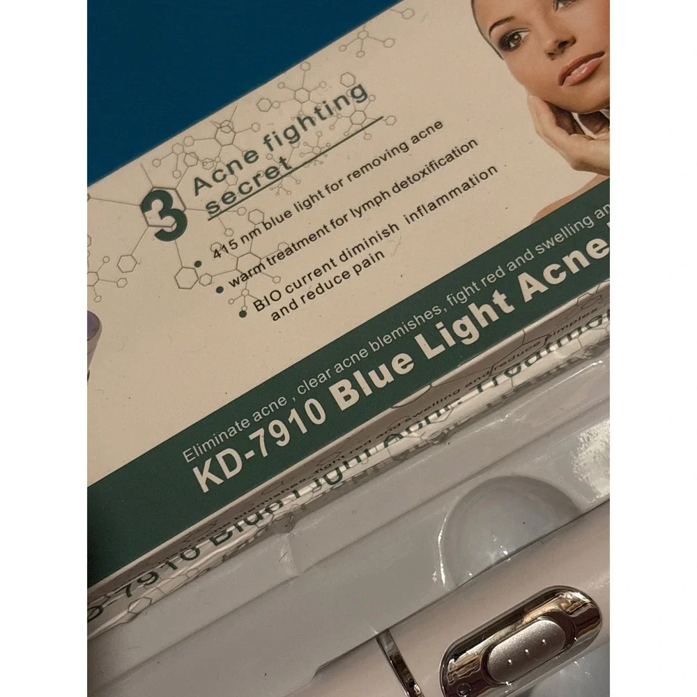 NEW KD-7910 Blue Light Acne Treatment,‎ Battery Operated Laser Pen